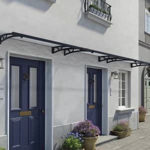 Image of Palram Altair Canopy 4500 - Grey Clear