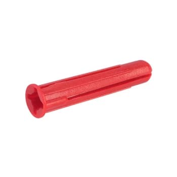 Image of 1090720 TPA2 Economy Wall Plugs Red (Pack of 100) - Schneider Electric
