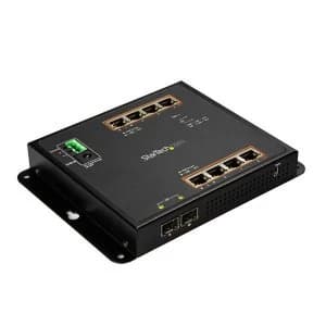 Image of Startech GbE Switch 8 Port PoE plus 2 SFP Ports