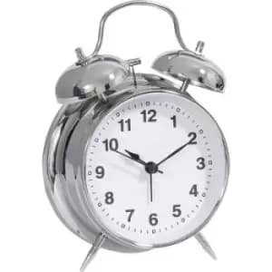 Image of Techno Line Model DGW Quartz Alarm clock Silver Alarm times 1