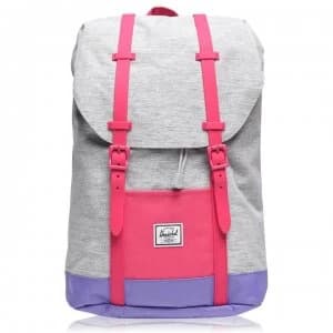 Image of Herschel Supply Co Heritage Backpack - Grey/Raspberry