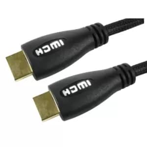 Image of Cables Direct 3m HDMI 1.4 High Speed with Ethernet Cable with White