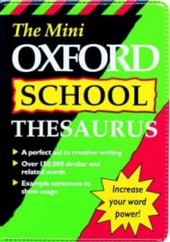 Image of The Mini Oxford School Thesaurus by Alan Spooner Paperback