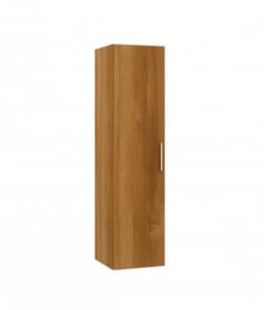 Image of Wickes Talana Walnut Tall Wall- Hung Unit with Full Door - 300mm