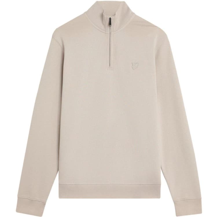 Image of Lyle and Scott Mens Quarter Zip Fleece Cove male XS