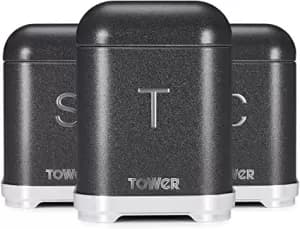 Image of Tower Glitz 3 Piece Canister Set