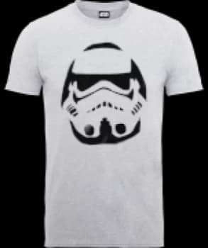 Image of Star Wars Paint Spray Stormtrooper T-Shirt - Grey - L