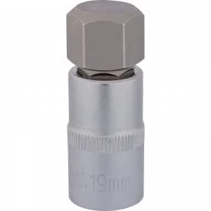 Image of Draper Expert 1/2" Drive Hexagon Socket Bit Metric 1/2" 19mm