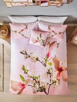 Image of Ted Baker Harmony 100% Cotton Sateen 220 Thread Count Duvet Cover