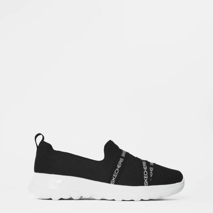 Image of Skechers Womens Go Walk Joy Runner Black/White female 3.5 (36.5)