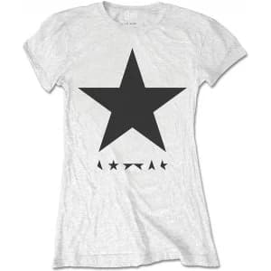 Image of David Bowie - Blackstar Womens Small T-Shirt - White