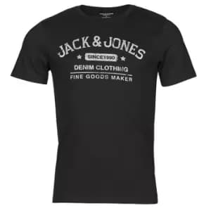 Image of Jack Jones JJEJEANS mens T shirt in Black - Sizes XXL,S,M,L,XL,XS