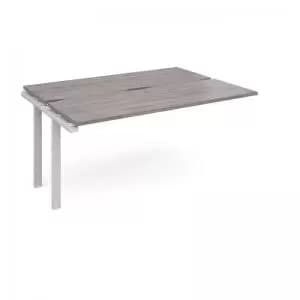 Image of Adapt add on unit single 1600mm x 1200mm - white frame and grey oak