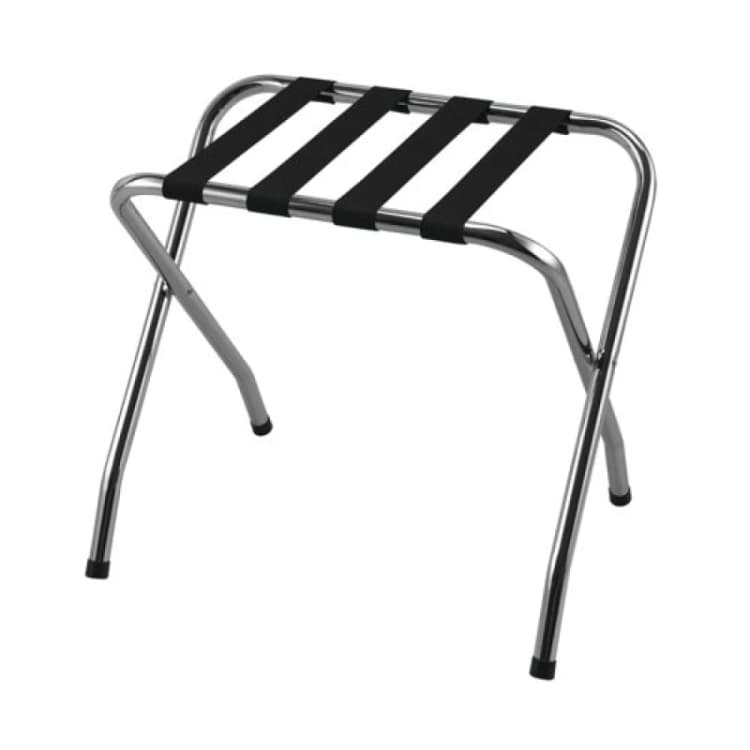 Image of Ashton Metal Luggage Rack Chrome (Pack of 4) 5996
