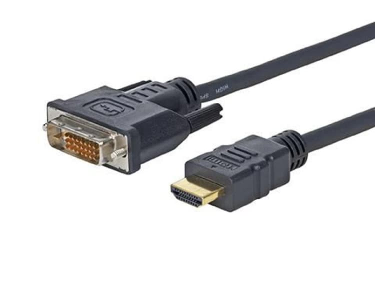 Image of Vivolink PROHDMIDVI3 video cable adapter 3m HDMI DVI-D Black