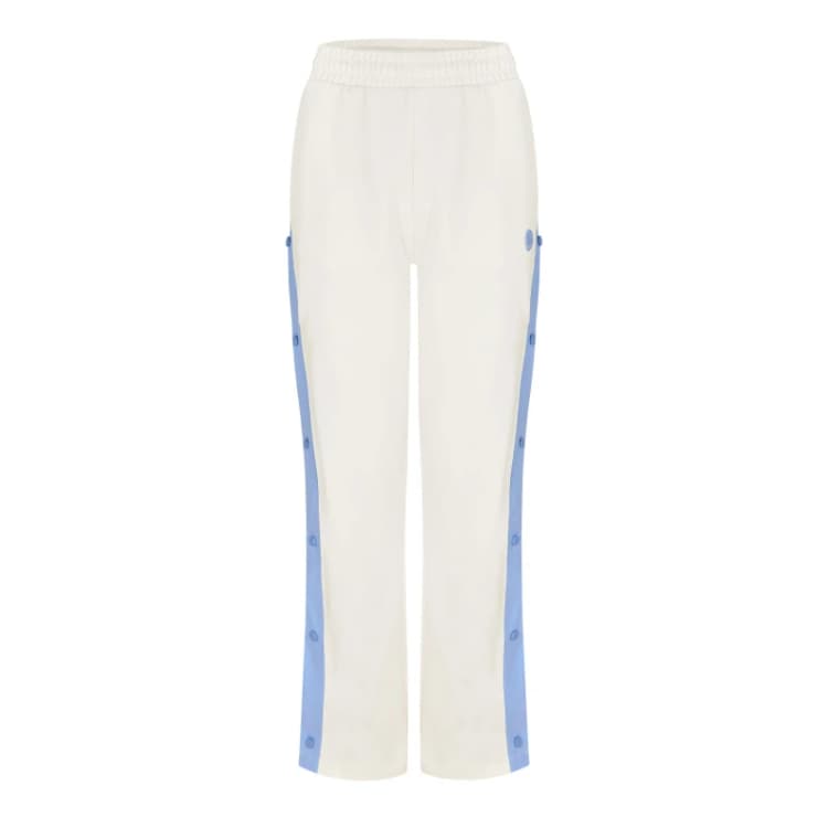 Image of Hugo Womens Nusarah B Open Hem Woven Joggers Natural female 6 (XS)