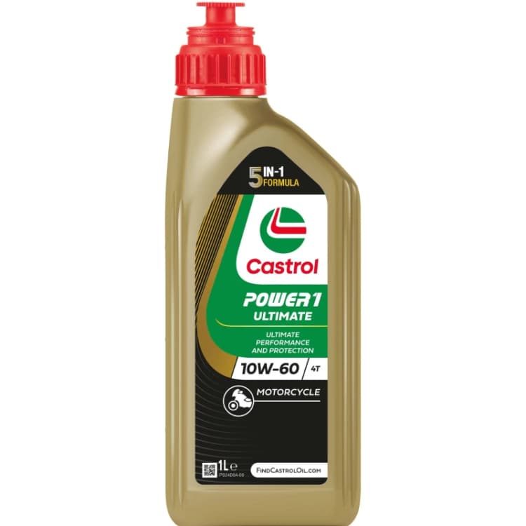 Image of Castrol 160EF6 Engine oil Castrol POWER1 ULTIMATE 4T 10W-60 Capacity: 1l, Full Synthetic Oil Engine Oil (1862)