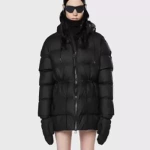 Image of Rains Quilted Shell Puffer Jacket - XS