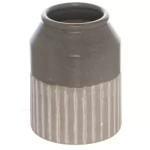 Image of Mason Collection Grey Ceramic Olpe Vase
