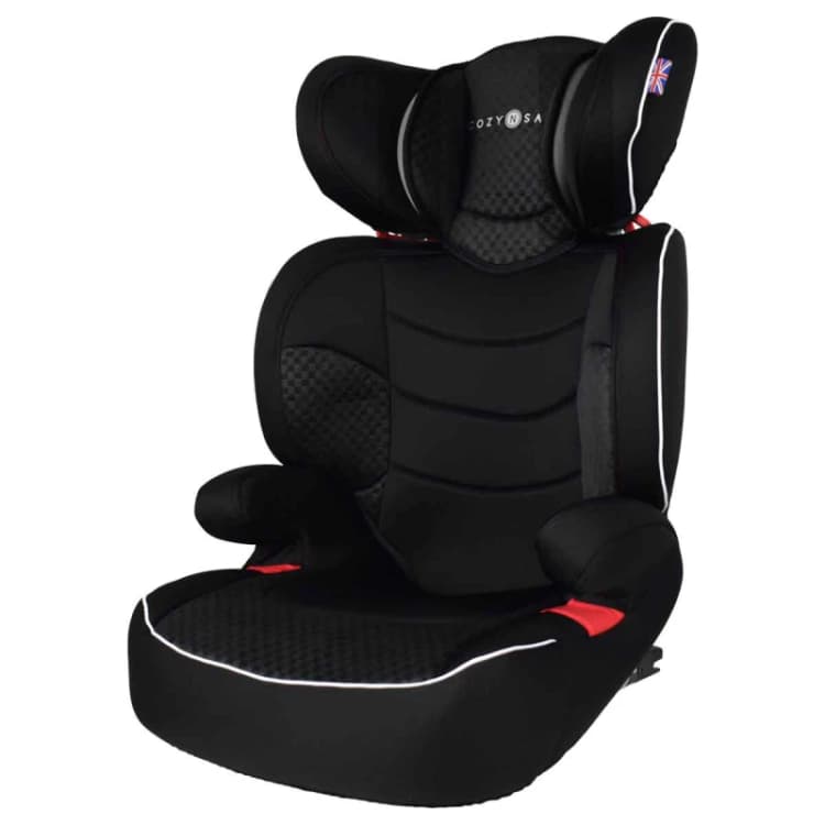 Image of Cozy N Safe Augusta Ezfix Group 2/3 - Black/Grey, Black EST229