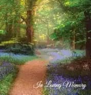 Image of in loving memory funeral guest book memorial guest book condolence book rem