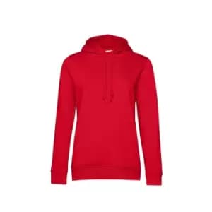 Image of B&C Womens/Ladies Organic Hoodie (XXL) (Red)