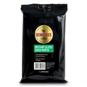 Image of Simoniz Dashboard Wipes Gloss Pack 20