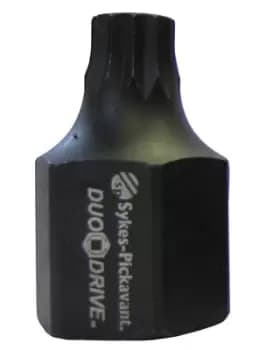 Image of Sykes-Pickavant 03661200 Duo Drive Spline Socket M12 X40 Impact Quality 12 Pt