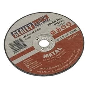 Image of Genuine SEALEY PTC/3C Cutting Disc Ø75 x 2mm 10mm Bore