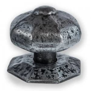 Image of LocksOnline Pewter Centre Door Knob