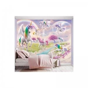 Image of Magical Unicorn 12 Panel Wall Mural
