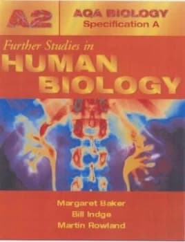 Image of Further Studies in Human Biology by Bill Indge Paperback