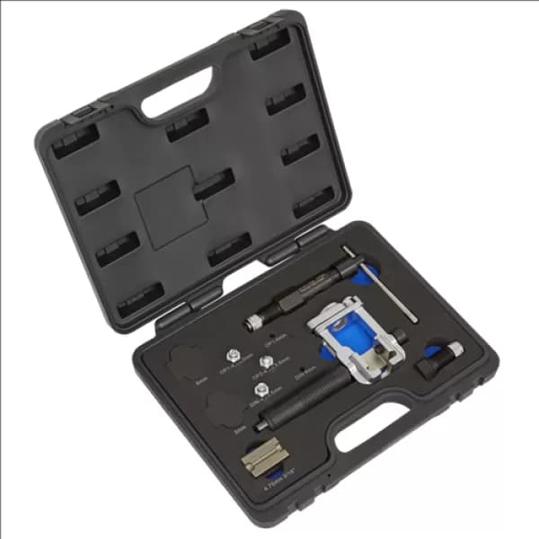 Image of Genuine SEALEY PFT10 On-Vehicle Hydraulic Brake Pipe Flaring Tool Set