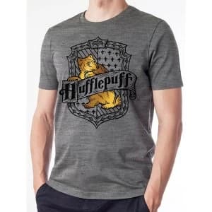 Image of Harry Potter - Unisex Loyal T-Shirt (Grey)