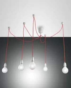 Image of Blog Cluster Pendant Ceiling Light White Glass, E27