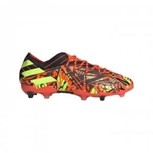 Image of adidas Nemeziz Messi .1 Junior FG Football Boots - Red/Yellow/Blk