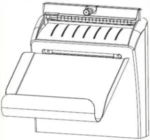 Image of Zebra P1058930-190 printer/scanner spare part Cutter