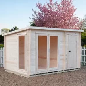Image of Shire Walsoken 12 x 8ft Log Cabin