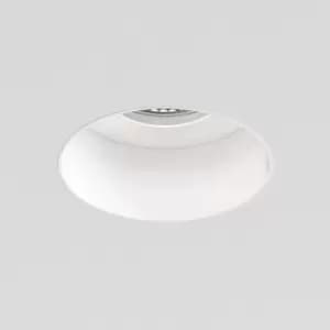 Image of Astro Trimless Slimline Round Fire Rated IP65 Fixed Downlight - White