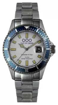Image of Out Of Order OOO.001-18.BI.BL Casanova Capitano (44mm) White Watch