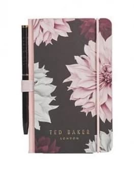 Image of Ted Baker Mini Notebook & Pen - Clove, One Colour, Women