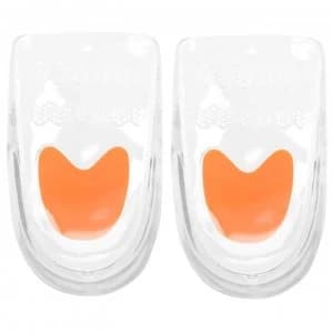 Image of Slazenger Perforated Gel Heel Cups - Orange