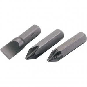 Image of Draper Plain Slot Impact Screwdriver Bit 10mm 38mm Pack of 1