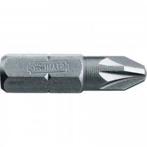 Image of Stanley Pozi Screwdriver Bit PZ1 25mm Pack of 25