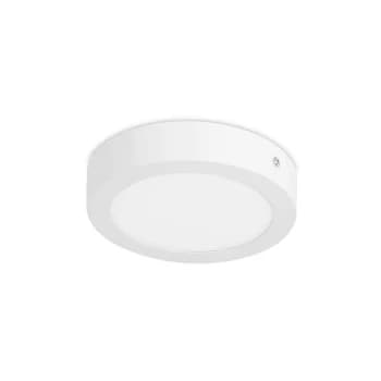 Image of Forlight Easy - Integrated LED Round Surface Mounted Downlight Matt White - Warm White