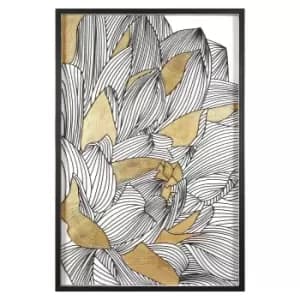 Image of Contemporary Botanical Framed Wall Art