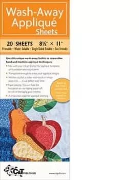 Image of Wash-Away Applique Sheets by Beth Ferrier