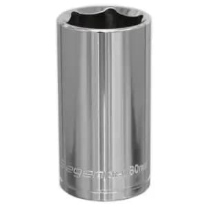 Image of Siegen S0682 WallDrive Socket 30mm Deep 1/2"Sq Drive