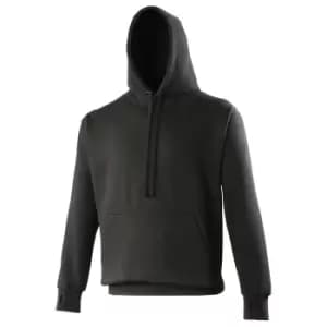 Image of Awdis Mens Street Hooded Sweatshirt / Hoodie (2XL) (Jet Black)