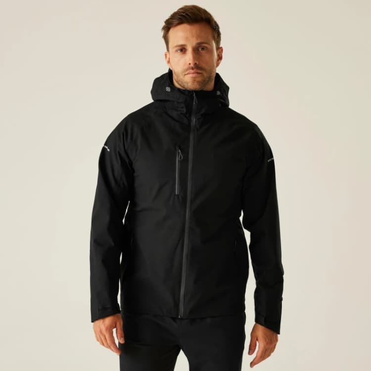 Image of Regatta Regatta Men Navigate Waterproof Insulated Jacket in Jet Black Size: Small Jet Black S Male 5063019384702